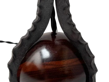 Art Deco Amsterdamse School Table Lamp by Piet Kramer, 1920s